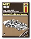 Haynes Manuals - Audi 5000 (84 - 88) Repair Manual (15026)