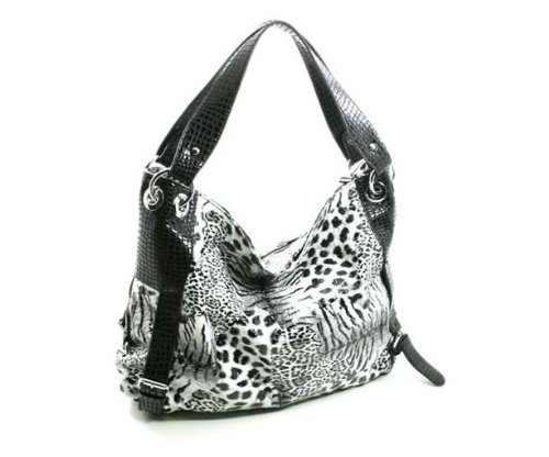 Cuffu High Quality at Low Price Women/Girls HandBag Purse Style 3 Zebra/Leopard Litmited Edtion