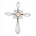 Spanish Mission Cross Wall Clock