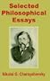 Selected Philosophical Essays