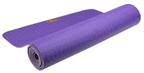 Hugger Mugger Earth Elements Eco Exercise/Yoga Mat 5mm (72-Inch, Violet/Lavender)