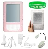 6n1 Non-OEM Amazon Kindle 2 Silicone Skin Case - Pink