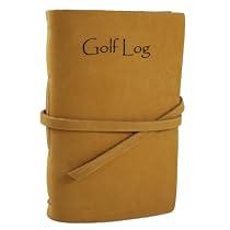 Rustic River Leather Golf Log Book Scorekeeper