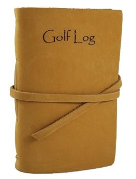 Rustic River Leather Golf Log Book Scorekeeper