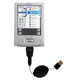 Review Gomadic  / Retractable USB Cable for the Sony Clie TJ25 with Power Hot Sync and Charge capabilities - Gomadic Brand w/ TipExchange Technology
