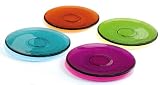 Colorful Recycled Sm. Glass Plates