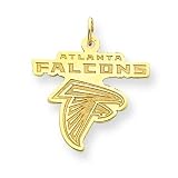 14K Atlanta Falcons Medium Full Logo Charm