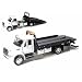 International Dura Star 4400 Flat Bed Tow Truck 1/24 All Black