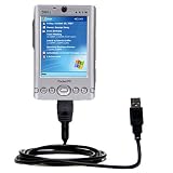 Classic Straight USB Cable for the Dell Axim x30 with Power Hot Sync and Charge capabilities - Gomadic Brand w/ TipExchange Technology