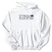 Sweatshirt White Elegant Flag 