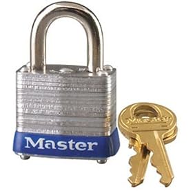 Master Lock 7D Laminated Steel Padlock, 1-1/8-Inch