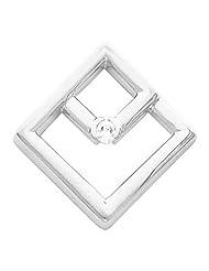 Platinum Diamond Pendant - 0.10 Ct. -- LIFETIME WARRANTY