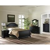Addison Black Bedroom Set - King - 6 pc.