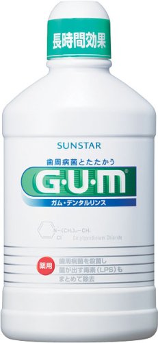 GUMデンタルリンス500ML レギュラー