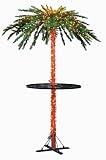 Barcana 7.5-Foot Pre-lit Palm Tree with Cocktail Table