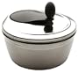 MIU France Stainless Steel Salad Spinner with Crank Handle