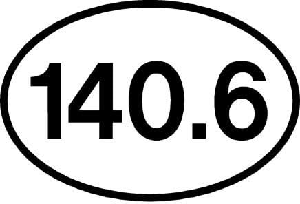 140.6 Ironman Distance Magnet