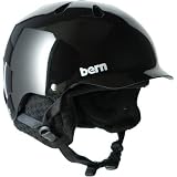 Bern Watts EPS Matte Black with Audio Knit Helmet
