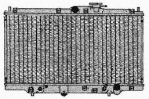 CSF 97-01 Honda Prelude Radiator 1 ROW/PA 2605