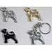 Jewelry : Portuguese Water Dog Hand Painted Pin