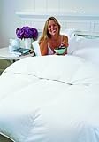 European Classic Heavy Weight White Goose Down Comforter White King