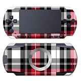 PSP Skin Slim & Lite - Red Plaid