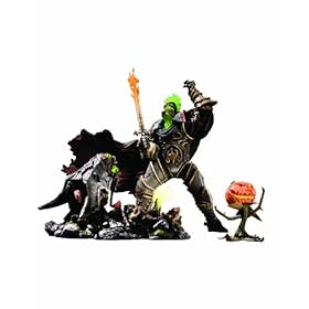  DC Unlimited World of Warcraft Premium Series 4: Hallows End Nemesis: The Headless Horseman Action Figure