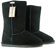 Bearpaw Eva Evita 12 Boots Shoes Suede Sheepskin