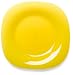 Bormioli Rocco Venezia Dinner Plates, Set of 6, Yellow
