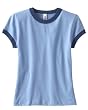 Girl's 4.2 oz. Heather Jersey Ringer