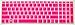 Avigator Ultra Thin Silicone Keyboard Cover with Cleaning Cloth - Translucent Hot Pink