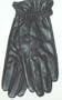 Genuine Black Leather Microfiber Lined Ladies Gloves