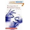 The Linguistics of British Sign Language: An Introduction