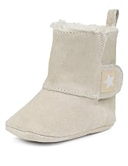 Suedette Faux Fur Riptape Booties