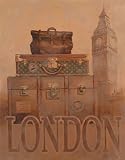 Travel, London Art Poster Print