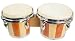 Signature Music Tunable 2 Tone Wood Bongo Set New 4613
