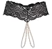 Lady Calston Lady Calston Pearl Thong, Black, Large