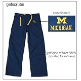 Michigan Wolverines Navy Scrub Pants