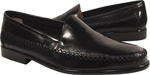 Giorgio Brutini Men's Venetian Mocassin Loafers,Black,7.5 M