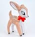 Christmas Inflatable 14 inch Reindeer, Vintage Style Toy