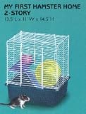 MY FIRST HOME HAMSTER 2STORY 4PK