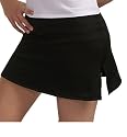 A-Line Tennis Skirt with Shorts and Slits