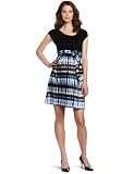Maternal America Women's Maternity Scoop Neck Front Tie Dress