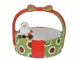 Fitz and Floyd Holiday Cheer "Santa" Basket