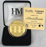 Turner Field 24KT Gold Commemorative Coin