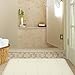 Mohawk Home Memory Foam Cream Bath Rug, 17-Inch by 24-Inch