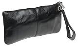 HOBO INTERNATIONAL Zoe Clutch,Black,