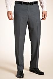 Crease Resistant Flat Front Trousers