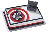 Captain America Spin and Fight Cake Topper