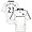 (Home JRS) White/White : Galaxy